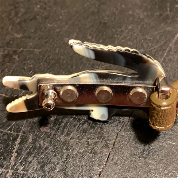 NWOT Lacoste leather belt w/crocodile logo buckle main image 9